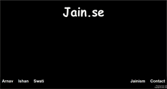 Desktop Screenshot of jain.se