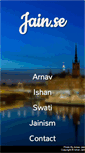 Mobile Screenshot of jain.se
